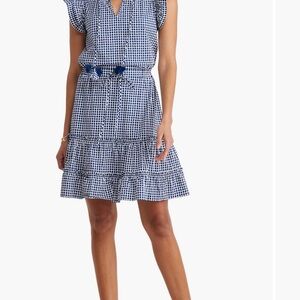 Blue Gingham Women's Dress